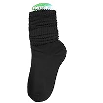 Amazon.co.jp: [コンテンパス] ルーズソックス 黒 短い